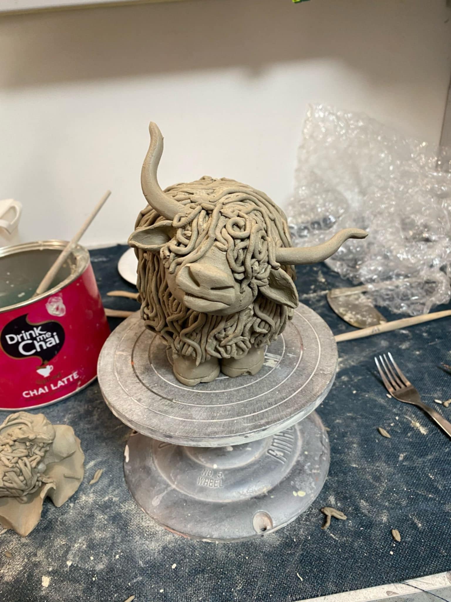 Pottery piece from MYLL Studios